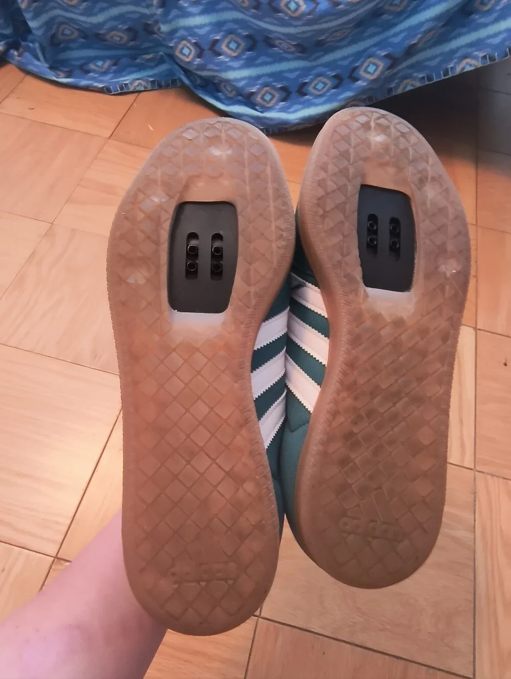 Adidas Velosamba Made With Nature Style- IE7023, Teal, Sz US 9 Men ( Women 10)